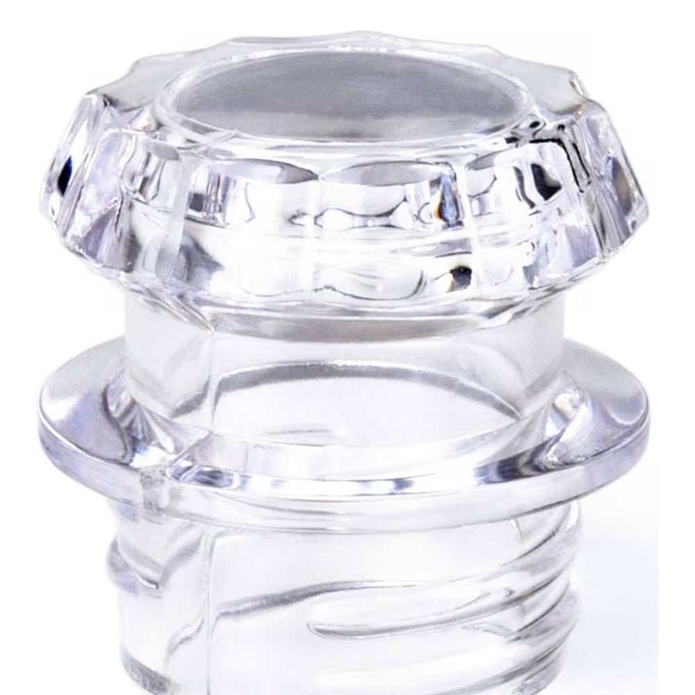 Clear Glass Bottle Stopper
